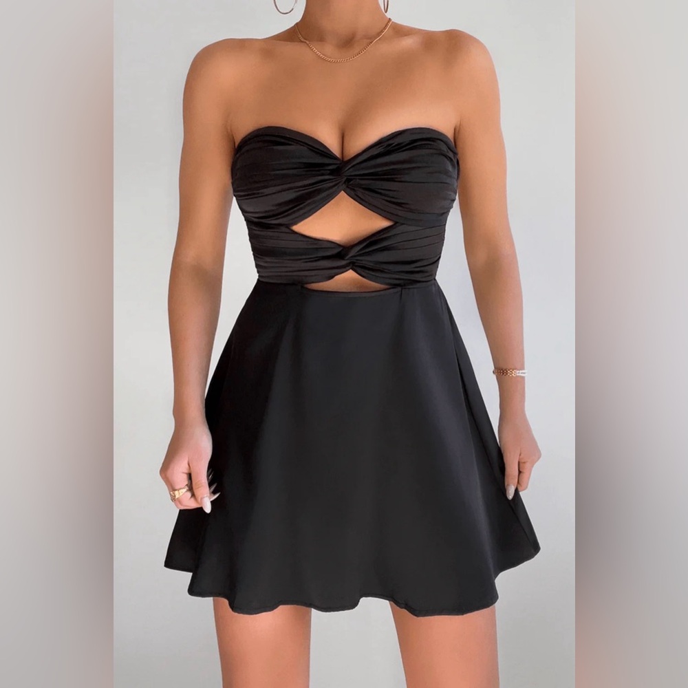 Runaway The Label Black Dress